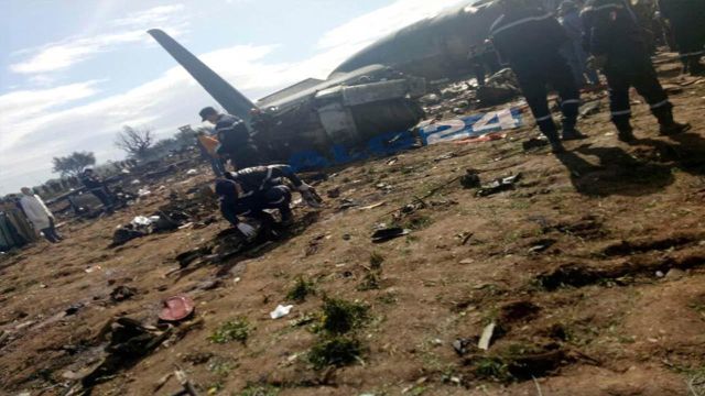 257 killed in Algeria military plane crash