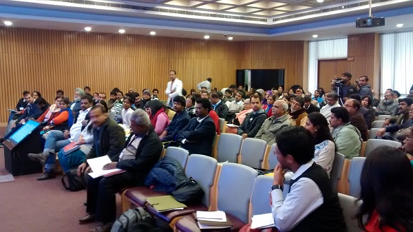 A section of the audience at the National Convention on Union Budget 2015-16