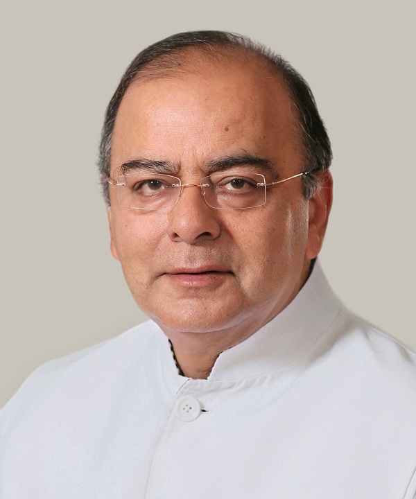 The official photograph of the Defence Minister, Shri Arun Jaitley.