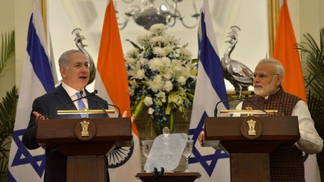 Modi invites Israeli defence firms to make in India, both countries pledge to fight terror