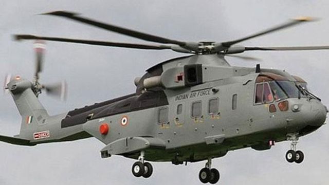 Chhatisgrah's AgustaWestland helicopter