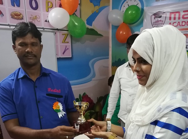 Ms. Shaikh Tarannum Aslam got second runner-up prize 