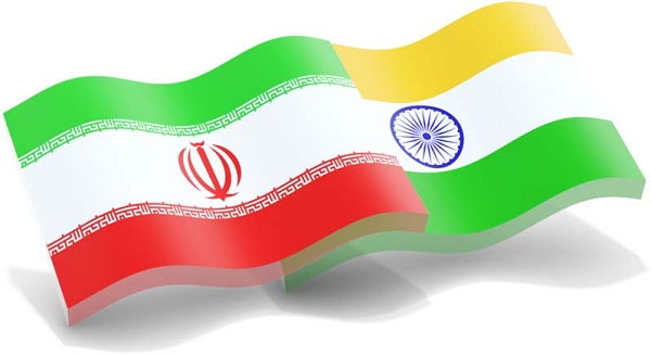 India Iran Flag