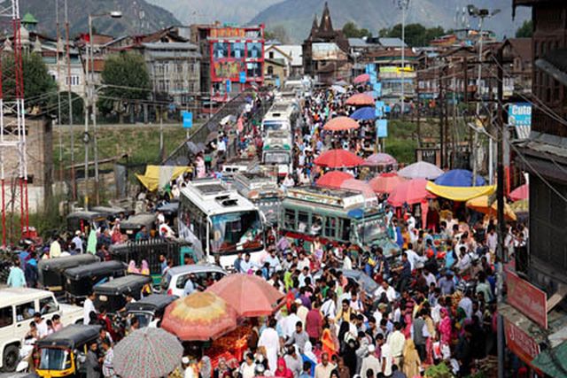 Kashmir market,
