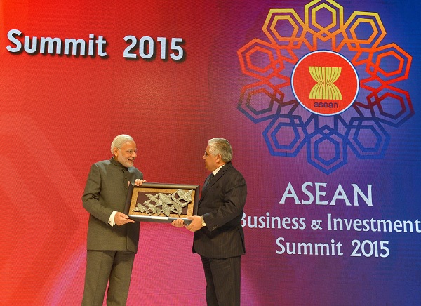 Prime Minister Narendra Modi at the ASEAN Business and Investment Summit 2015, at Kuala Lumpur, in Malaysia