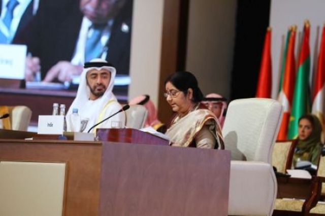 Sushma Swaraj at OIC