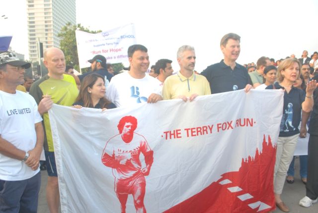 File photo: Terry Fox run in Mumbai, 2015 (Image: Terry Fox)