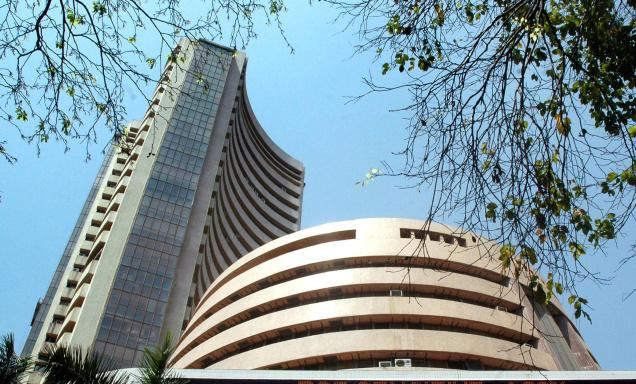 Sensex slumps 117 points, Nifty holds 22,200 amid profit booking