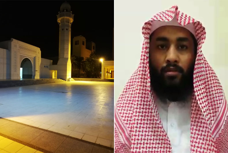 Hafiz Aiman and Masjid Al Awali in Makkah, Saudi Arabia