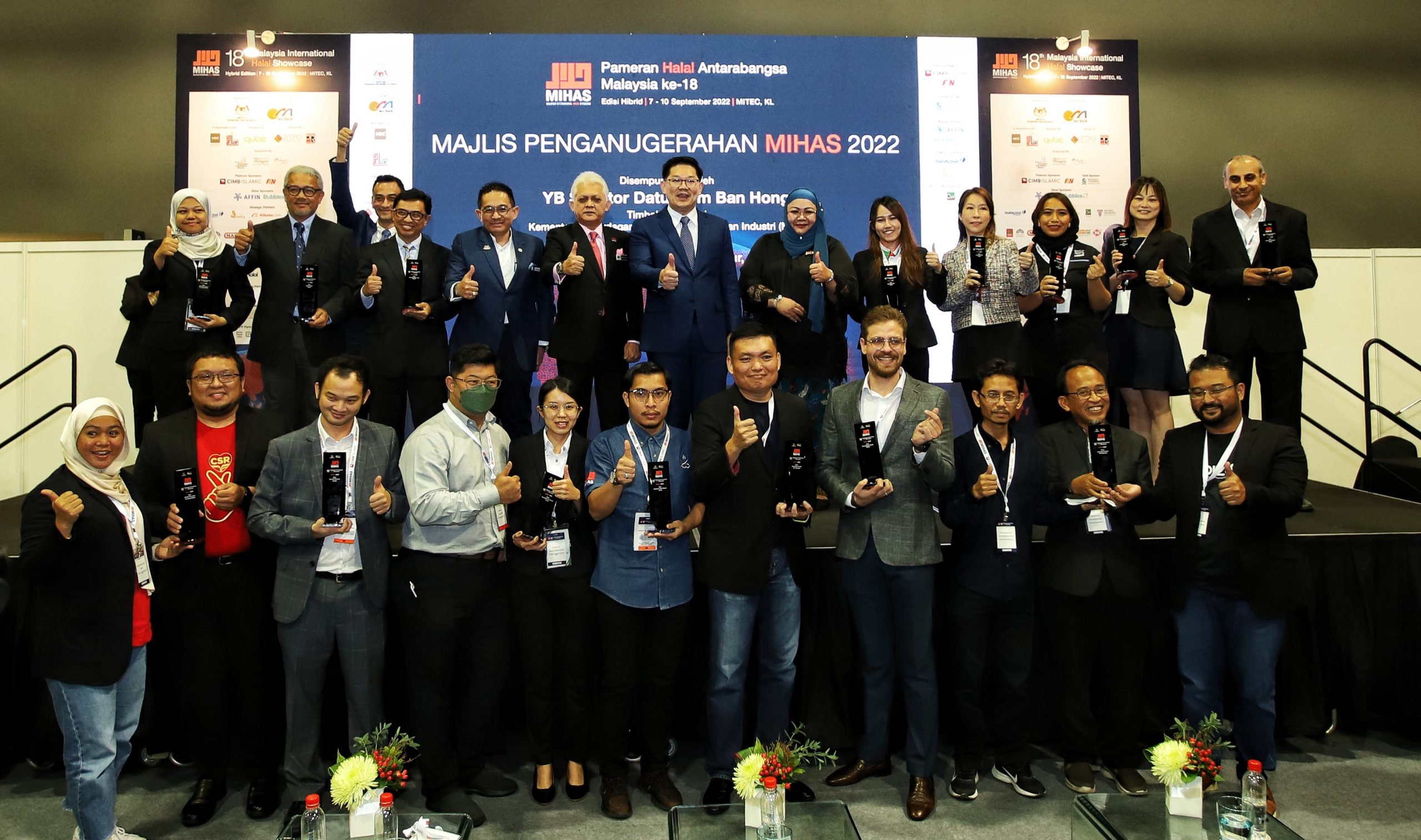 INNOVATIVE AND CREATIVE MIHAS AWARDS 2022 WINNERS ELEVATE HALAL ECONOMY